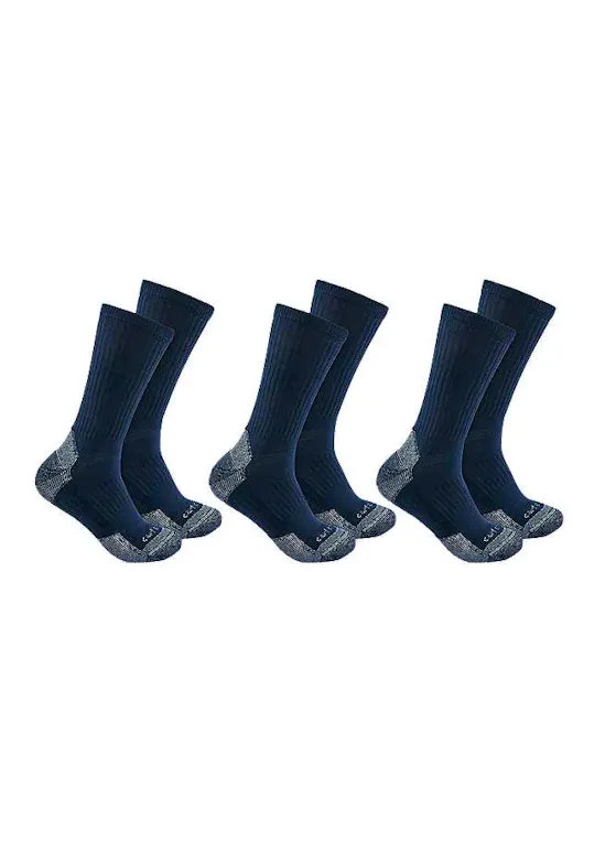 Carhartt Cotton Blend Crew Sock 3 Pack SC6203M