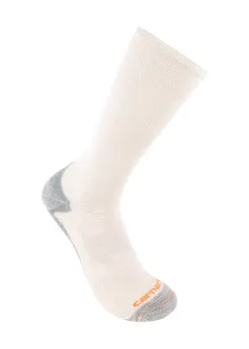 Carhartt Midweight Cotton-TENCEL Comfort Crew-Socken, 3er-Pack SC8023W