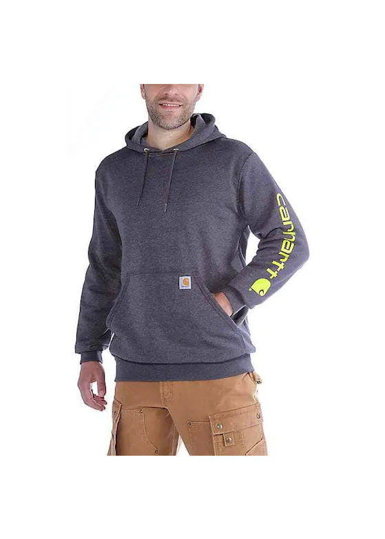 Carhartt Loose-Fit Midweight Logo-Sleeve Graphic Sweatshirt