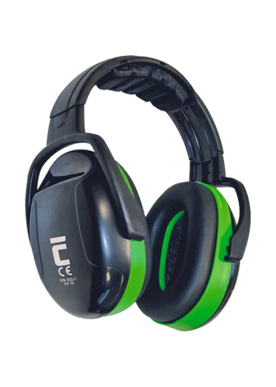 Cerva ED 1H Gehörschutz - Kopf EAR DEFENDER Grün