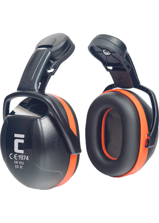 Cerva ED 3C Gehörschutzhelm Ear Defender Orange
