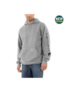 Carhartt Iconic K288 Hoodie met Logo Comfort Fit miniatuur