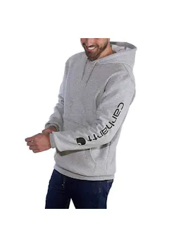 Carhartt Iconic K288 Hoodie met Logo Comfort Fit miniatuur