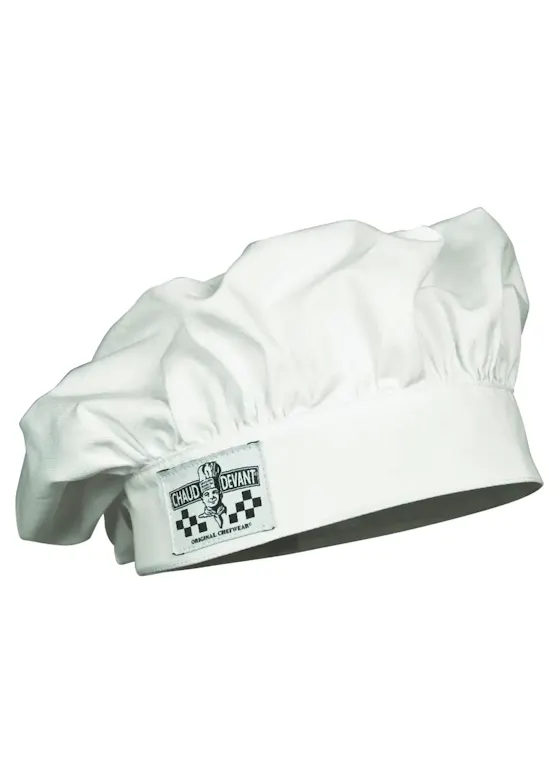 Chaud Devant Chef Hat Bianco 374