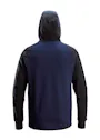 Snickers 2842 Hoodie Halve Rits Regular Fit miniatuur