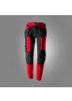Chili Rood/Zwart