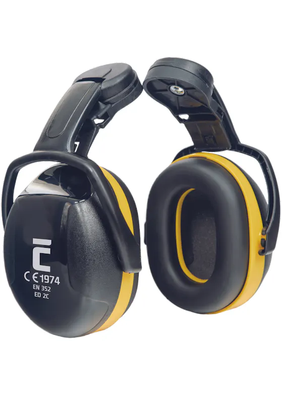 Cerva ED 2C Gehörschutzhelm Ear Defender Gelb