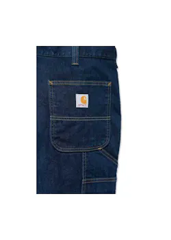 Carhartt Double Front Dungaree Jeans 103329 miniatuur