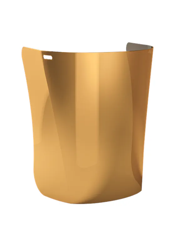 Hellberg Safety vergoldetes Visier aus Polycarbonat