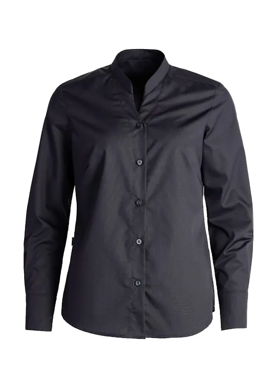Kentaur 15479 Shirt mit Teardrop-Kragen, Regular-Passform, Damen