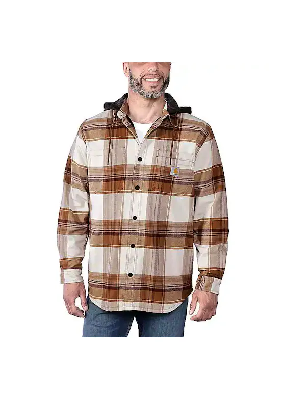 Carhartt Flannel Sherpa-Lined Shirt, Jac 105938