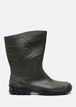 Dunlop Bottes mi-mollet en PVC vert