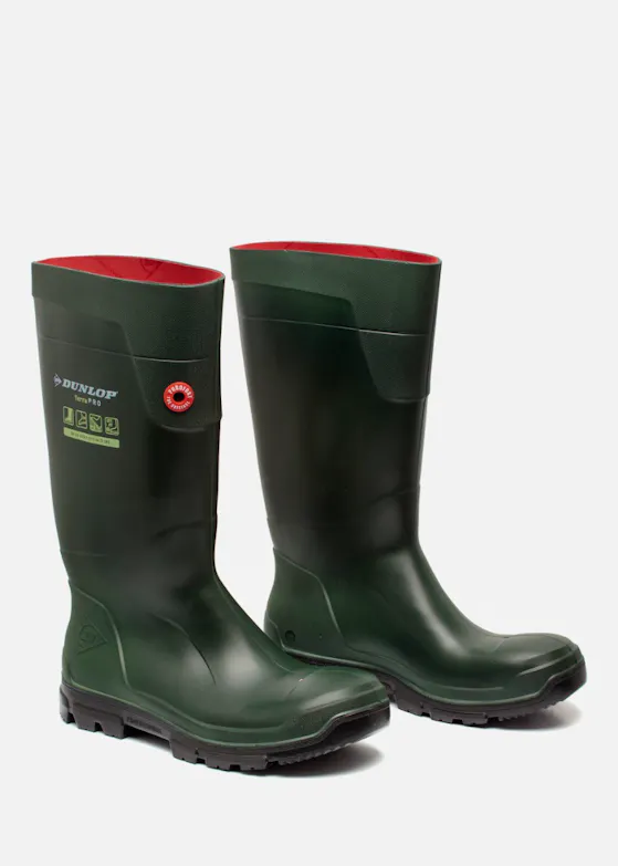Dunlop LJ0KL01 TerraPRO Purofort-Arbeitsstiefel ohne Schutzkappe