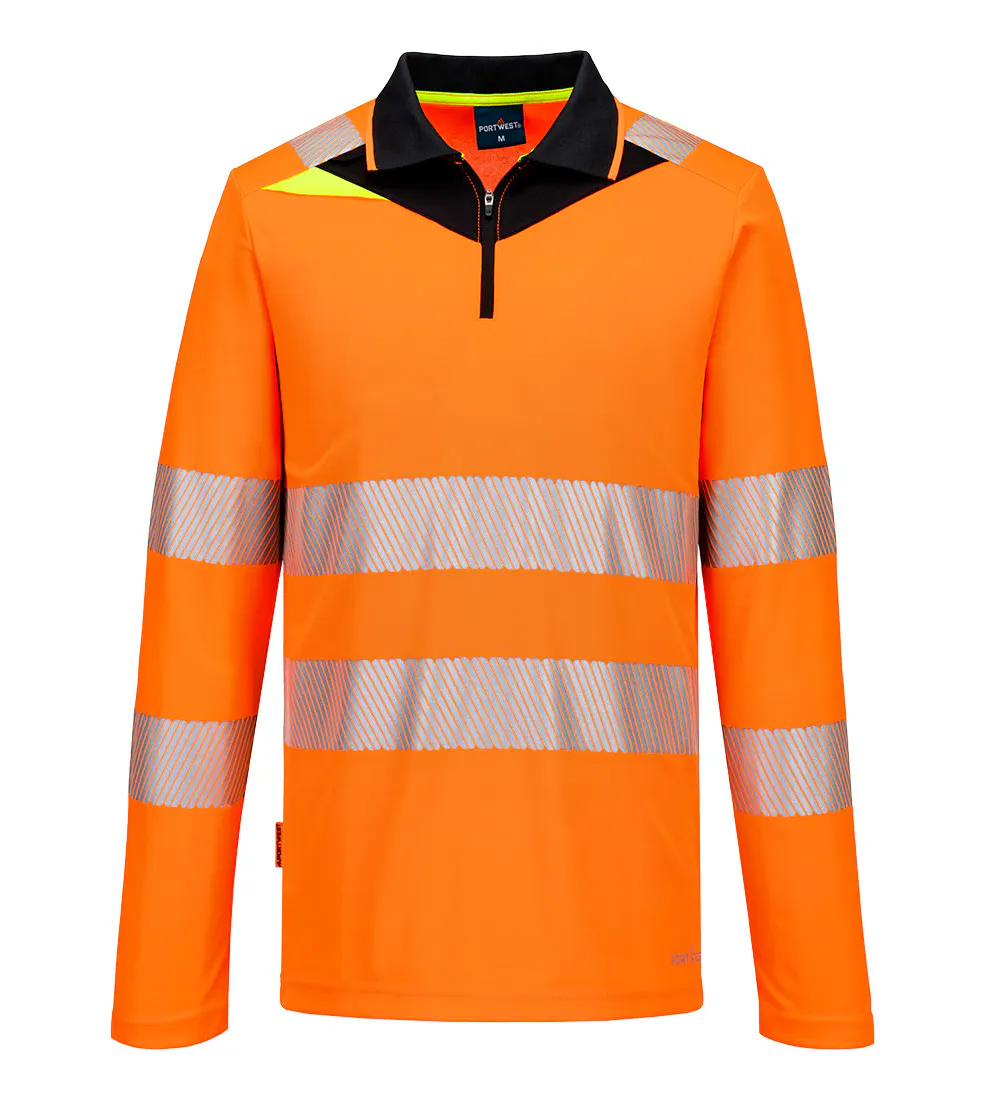 Hohe Sichtbarkeit Orange/Schwarz