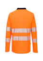 Portwest DX4 Poloshirt DX419 Hi-Vis Lange Mouw Reflecterend UV-bescherming Vorschaubild