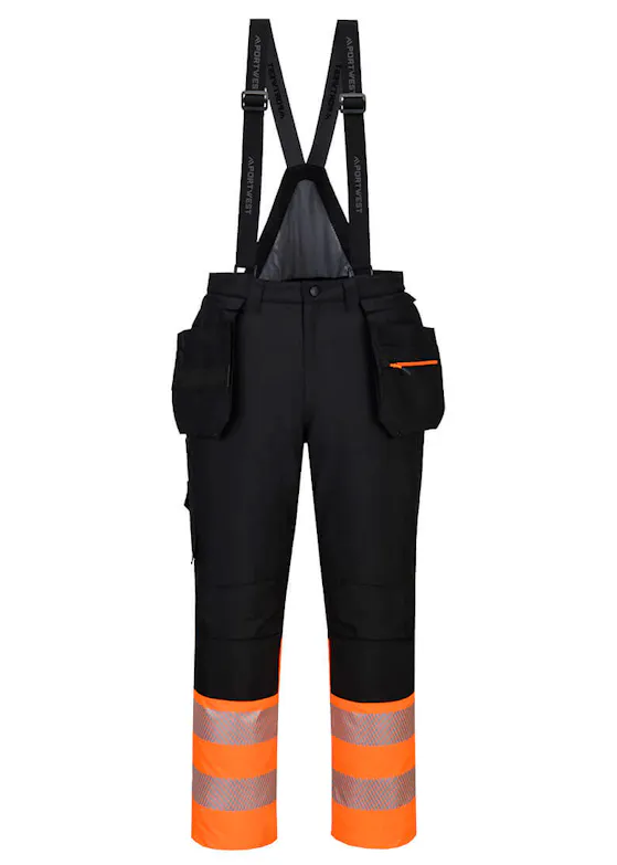 Portwest DX4 Winter Amerikaanse Overall DX437 Hi-Vis Klasse 1 Stretch Waterdicht