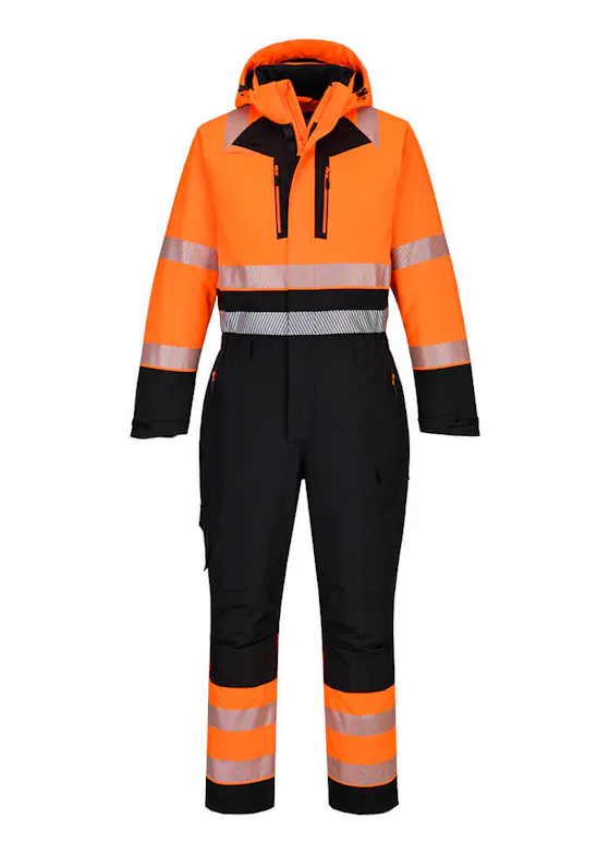 Portwest DX4 Winteroverall DX438 Hi-Vis Stretch Reflecterend Waterdicht
