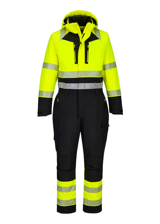 Portwest DX4 Winteroverall DX438 Hi-Vis Stretch Reflecterend Waterdicht