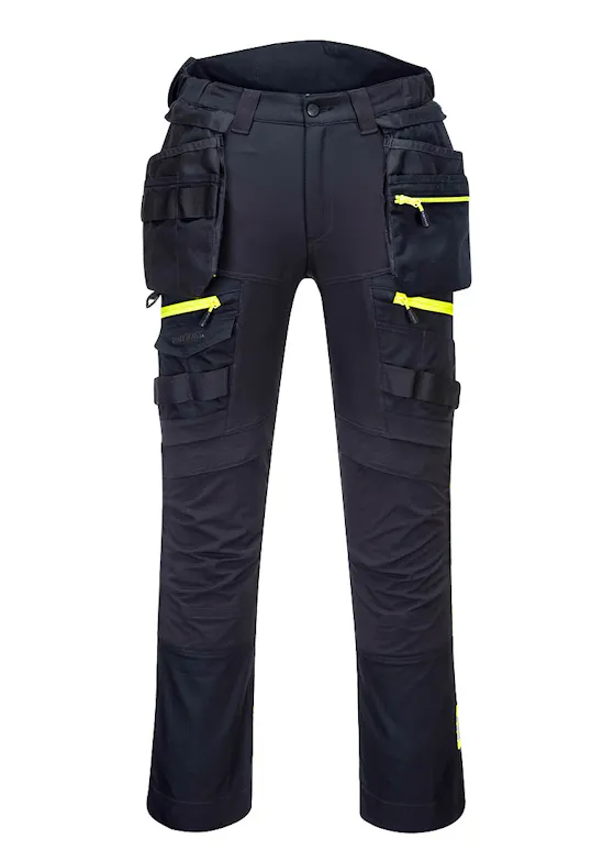 Portwest DX4-Hose mit abnehmbaren Holstertaschen DX440, extra kurz