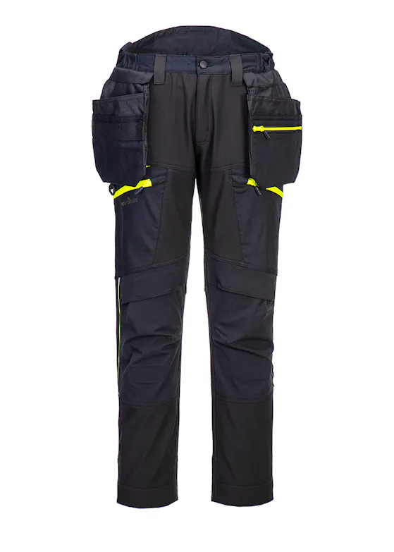 Portwest DX450 - DX4 Softshellhose mit abnehmbaren Holstertaschen