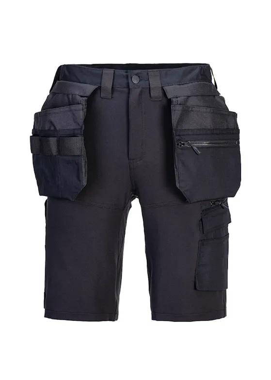 Portwest DX451 - DX4 kurze Hose mit Holstertaschen