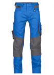 Azuurblauw/Antraciet