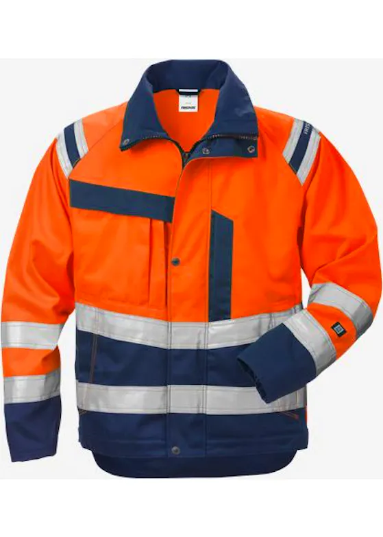 Fristads High-Vis-Jacke für Damen, Klasse 3, 4129 Plu