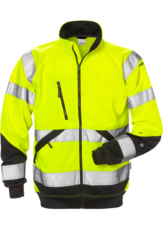 Fristads High-Vis-Sweatjacke, Klasse 3, 7426 SHV