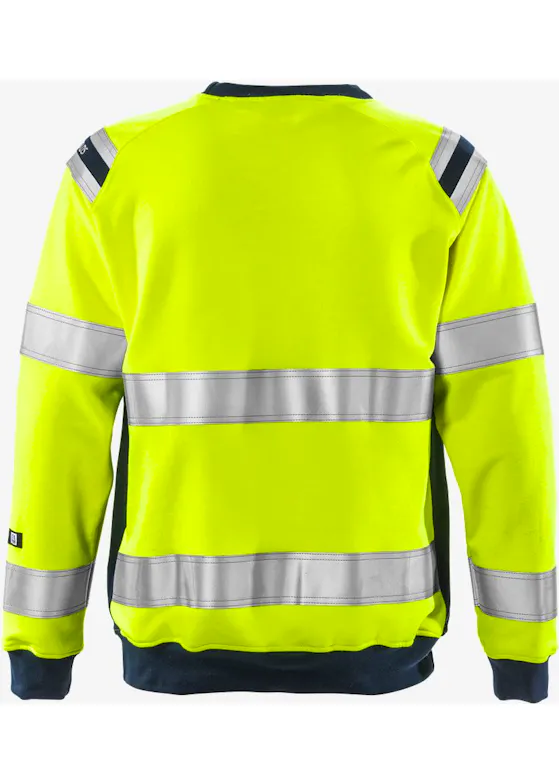 Fristads Flamestat Hi-Vis Sweatshirt Klasse 3 7076 Sflh