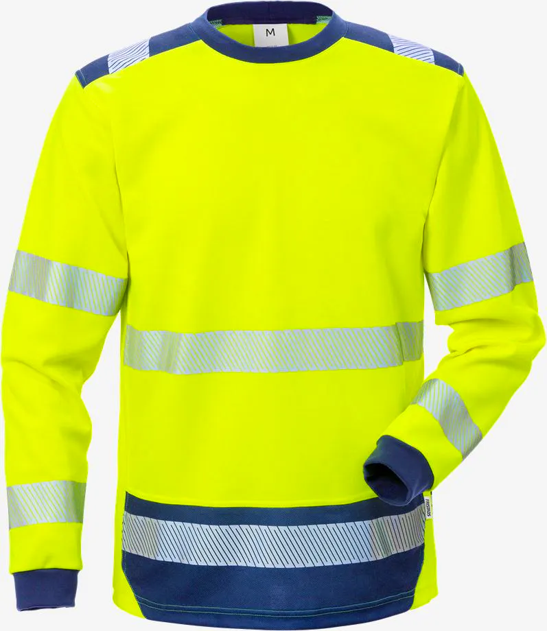 Hi-Vis Geel/Marineblauw