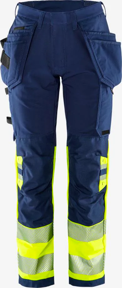 Hi-Vis Geel/Marineblauw