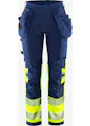 Fristads High-Vis-Grün Damen-Arbeitshose Stretch, Klasse 1, 2663 GSTP Vorschaubild