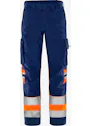 Fristads High vis Green broek klasse 1 2668 GPLU miniatuur