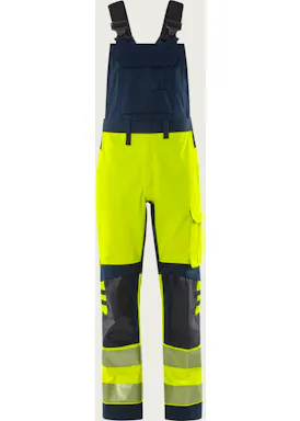 Fristads Flamestat FSS 1280 amerikanische Latzhose High Vis Stretch Klasse 2 Vlamvertragend