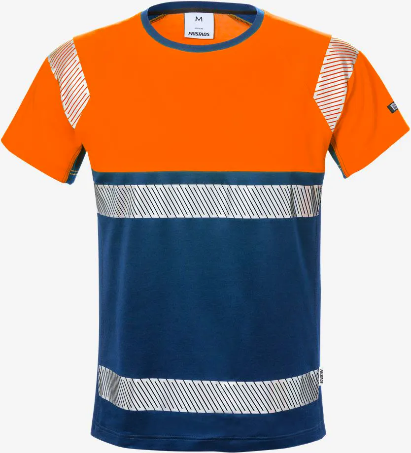 Hi-Vis Oranje/Marineblauw