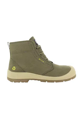 Safety Jogger Ecodesert S1P Werkschoen Halfhoog Khaki