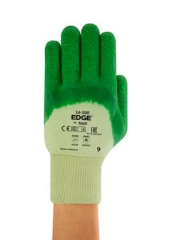 Ansell Edge 16-500 Latex-Arbeitshandschuh