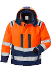Hi-Vis Oranje/Marineblauw