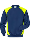 556-Marineblauw/hi-vis geel