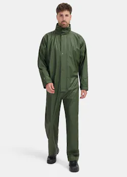 Elka Rainwear 28003 Regenoveralls Waterdicht Winddicht PU Hood Dry Zone