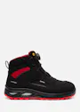 Elten Hannah XXTL BOA® Black-Red Mid ESD S3 Vorschaubild