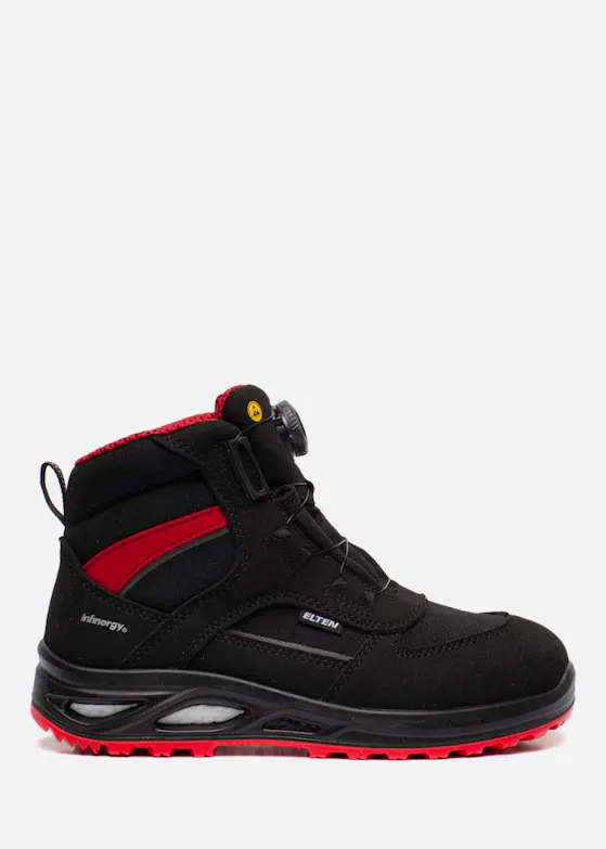 Elten Hannah XXTL BOA® Black-Red Mid ESD S3