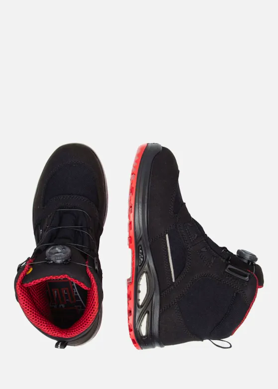 Elten Hannah XXTL BOA® Black-Red Mid ESD S3