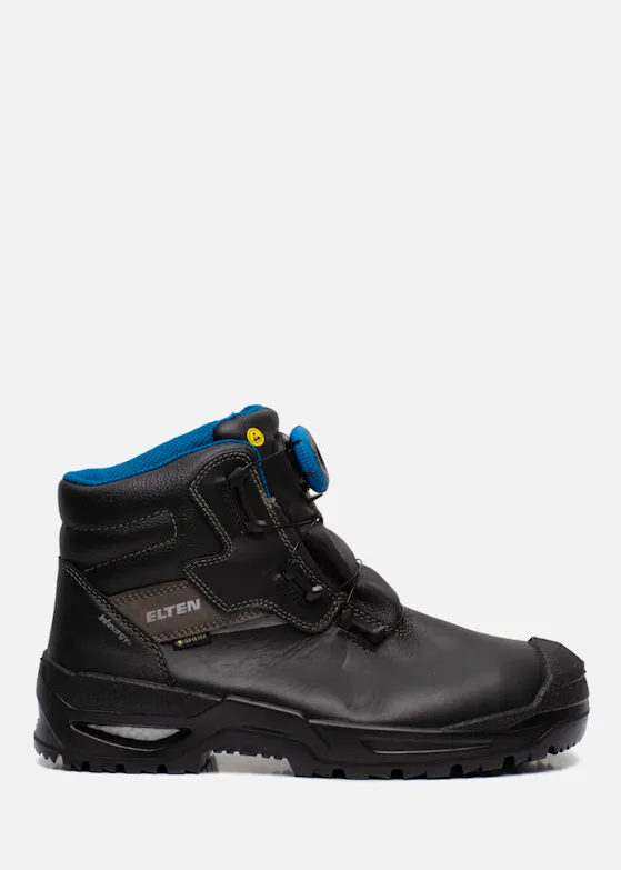 Elten Stefano XXSG BOA GTX, halbhoch, ESD, S3, CI, schwarz