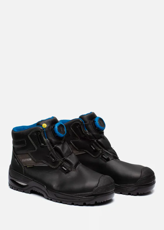 Elten Stefano XXSG BOA GTX, halbhoch, ESD, S3, CI, schwarz