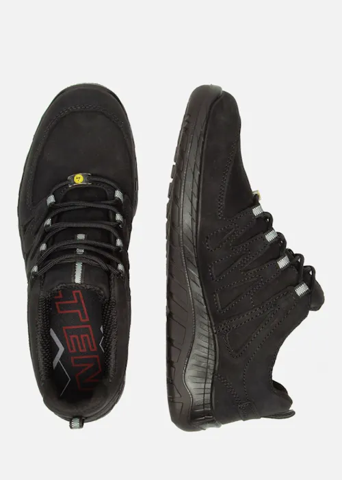 Elten Maddox Black Leather Low ESD O2