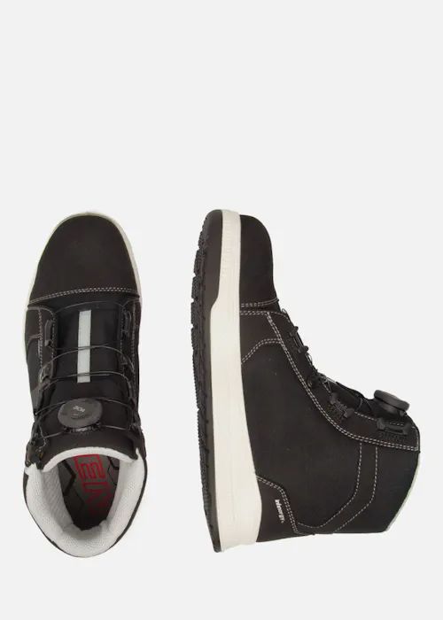 Elten Isaak XXST BOA® Black-Grey Mid ESD S3S chaussure de sécurité