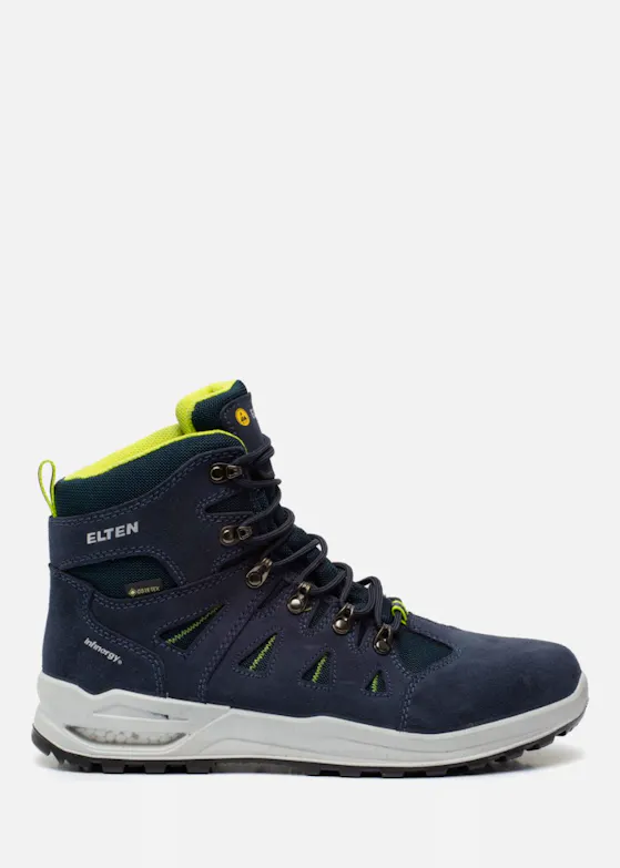Elten Riley XXF GTX Blue - Limettengrün Mid ESD O2 WR CI