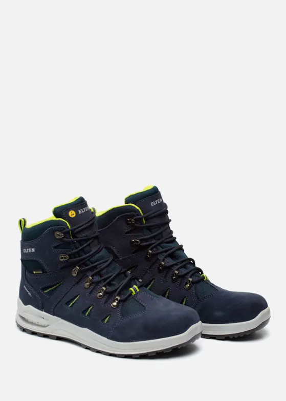 Elten Riley XXF GTX Blue - Limettengrün Mid ESD O2 WR CI