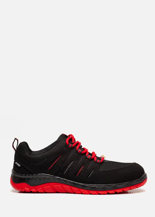 Elten Maddox Black-Red Low Chaussure de sécurité ESD S3